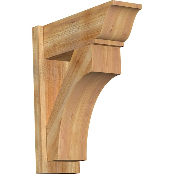 Ekena Millwork Westlake Rough Sawn Traditional Outlooker, Western Red Cedar, 8"W x 22"D x 26"H OUT08X22X26WTL01RWR - main